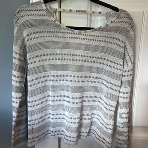 Twist back sweater
